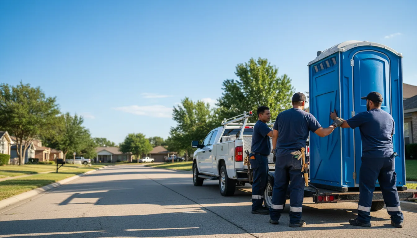 Portable Toilet Rental in Mannsville, OK near me